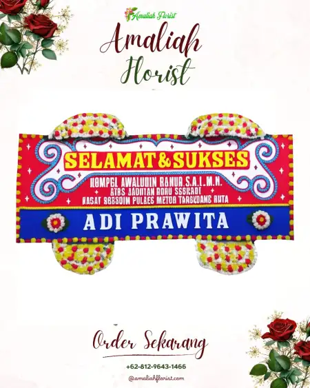 Papan Bunga Ucapan Selamat Halimun